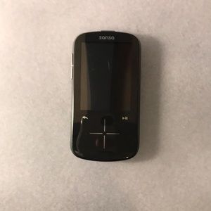 SanDisk Sansa Black MP3 Player w/ Micro SD Slot